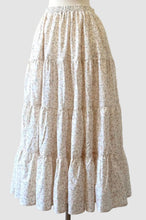 Load image into Gallery viewer, FLORAL RUFFLE MIDI SKIRT