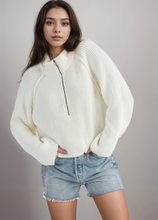 Load image into Gallery viewer, Debbie Half-Zip Sweater