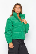 Load image into Gallery viewer, Corduroy Padded Jacket