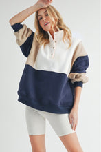 Load image into Gallery viewer, Glo Colorblock Pullover