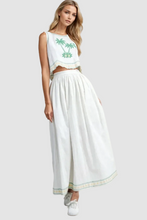 Load image into Gallery viewer, EMBROIDERED MAXI SKIRT