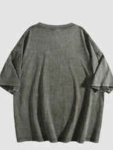 Load image into Gallery viewer, EWH Oversized Graphic Tshirts Vintage Tees Streetwear Baggy Cotton Shirts