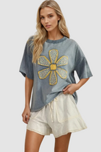 Load image into Gallery viewer, RETRO BLOOM PATCHWORK PETAL TOP