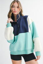 Load image into Gallery viewer, Glo Colorblock Pullover