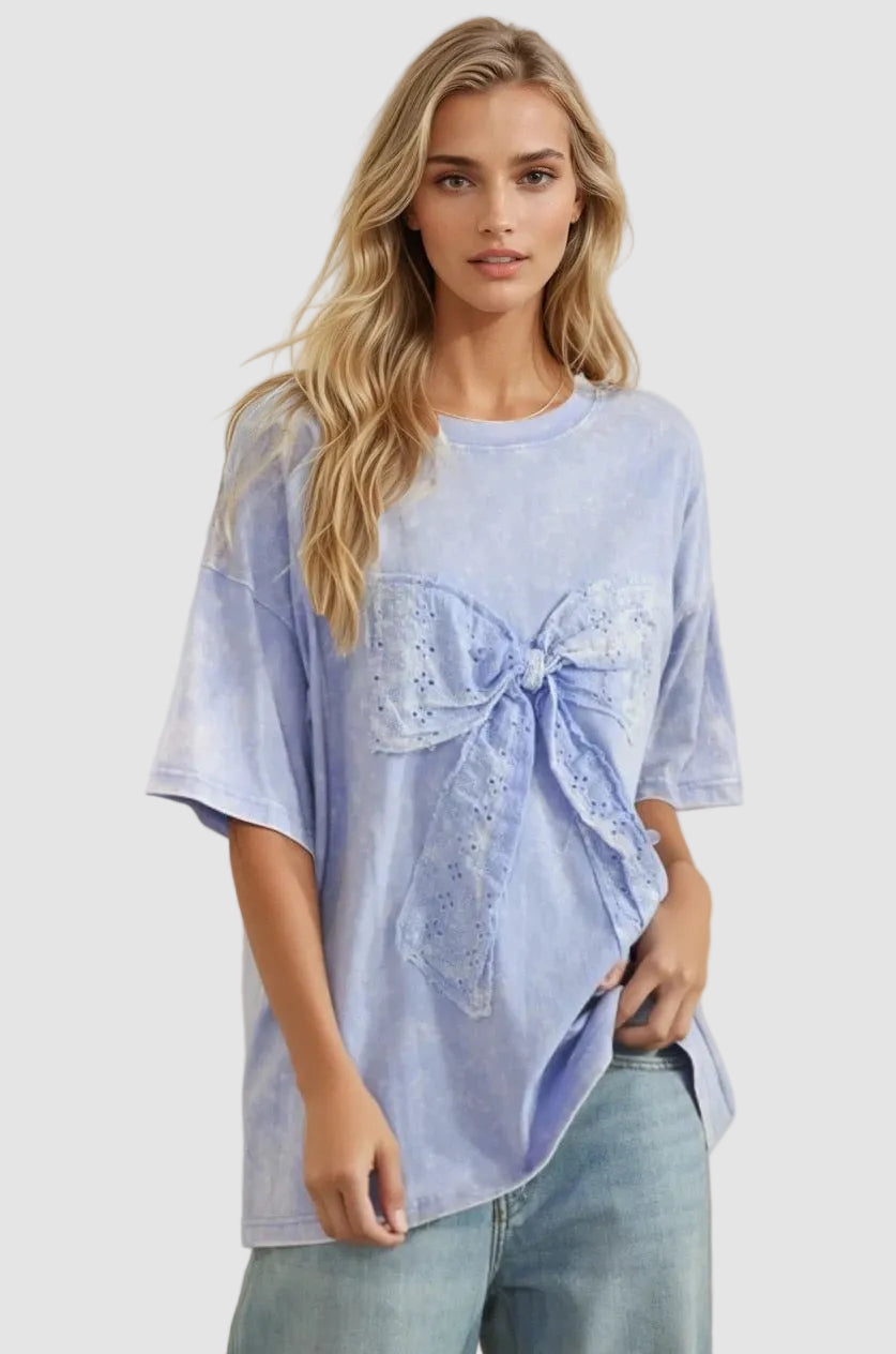 SWEET KNOT BOW TEE