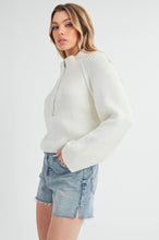 Load image into Gallery viewer, Debbie Half-Zip Sweater