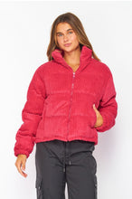 Load image into Gallery viewer, Corduroy Padded Jacket