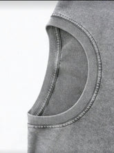 Load image into Gallery viewer, Black Cat Floral Pattern, Interesting Print, Vintage Washed Cotton T-SHIRTS