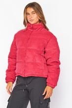 Load image into Gallery viewer, Corduroy Padded Jacket