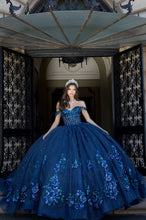 Load image into Gallery viewer, Floral Sequin Elegance Dress
