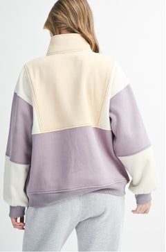Glo Colorblock Pullover