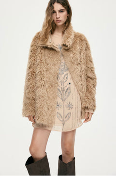 STAND-UP COLLAR COAT