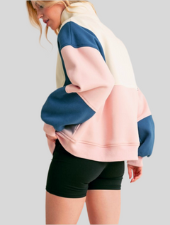Glo Colorblock Pullover