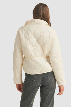 Quilted Puffer Pullover