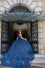Load image into Gallery viewer, Floral Sequin Elegance Dress
