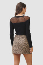 Load image into Gallery viewer, LEOPARD MINI SKIRT
