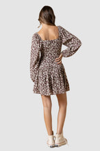 Load image into Gallery viewer, Evelyn Square Neck Corset Detail Mini Dress
