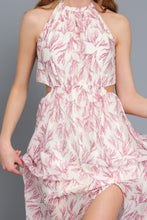 Load image into Gallery viewer, HALTER BACK NECK STRAP MAXI DRESS
