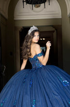 Load image into Gallery viewer, Floral Sequin Elegance Dress
