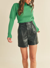 Load image into Gallery viewer, RIBBED MOCK NECK SWEATER
