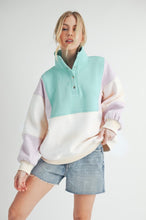 Load image into Gallery viewer, Glo Colorblock Pullover
