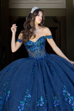 Load image into Gallery viewer, Floral Sequin Elegance Dress
