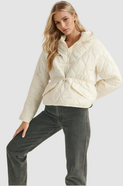 Quilted Puffer Pullover