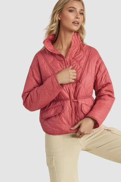 Quilted Puffer Pullover