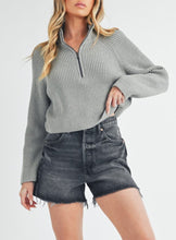 Load image into Gallery viewer, Debbie Half-Zip Sweater

