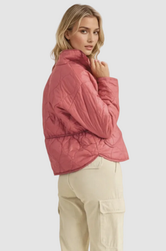 Quilted Puffer Pullover