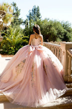 Load image into Gallery viewer, Elegant Quince Dress with Removable Halter
