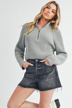 Load image into Gallery viewer, Debbie Half-Zip Sweater
