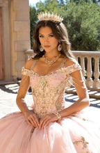 Load image into Gallery viewer, Elegant Quince Dress with Removable Halter
